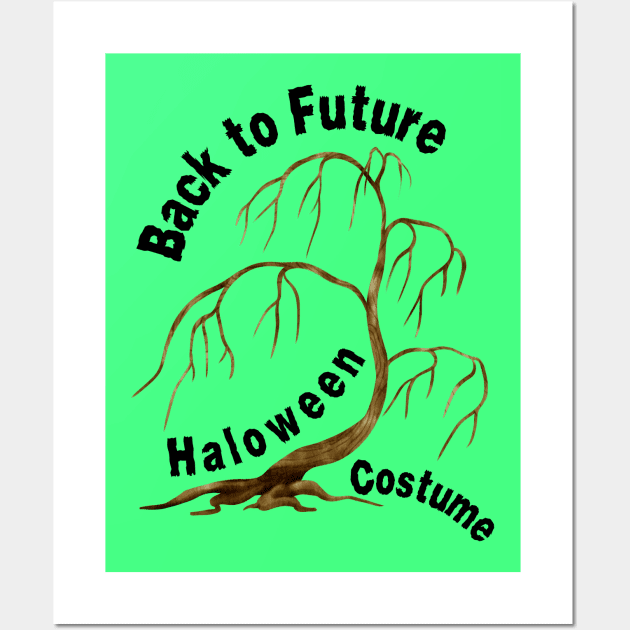 Back to future halloween light costume gift Wall Art by DTG Pro